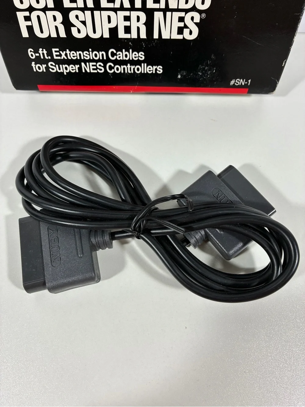Super Extendo NES 7 Pin Controller Extension Cable 6ft - One Set of Cables NEW